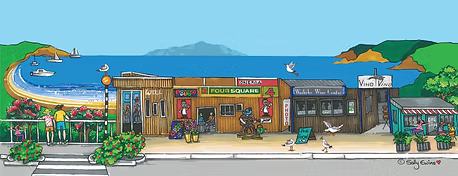Oneroa Four Square artwork