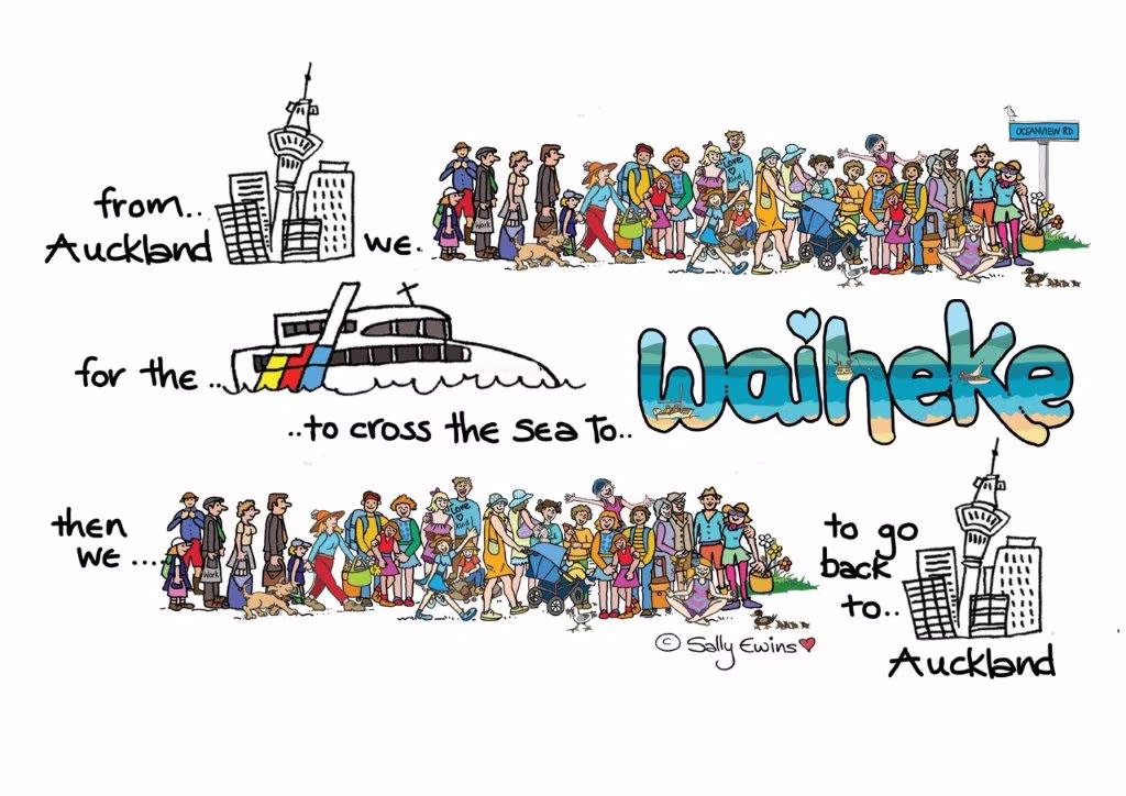 Card: Waiheke Poem