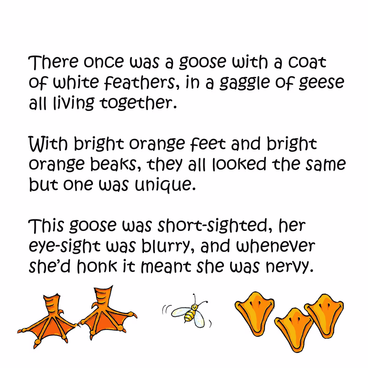 Opening verses from the short-sighted goose